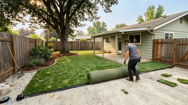 Residential Artificial Grass Installation Medford